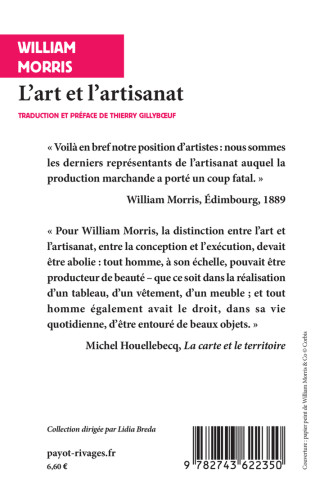 L'Art et l'artisanat