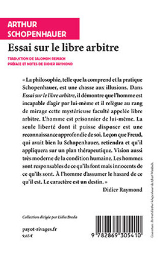 Essai sur le libre arbitre