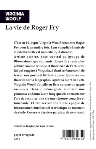 La Vie de Roger Fry