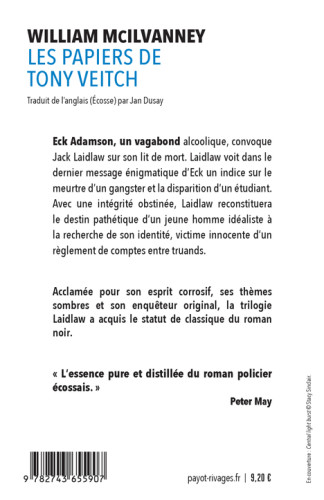 Les Papiers de Tony Veitch