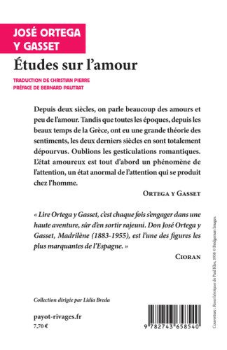 Études sur l'amour