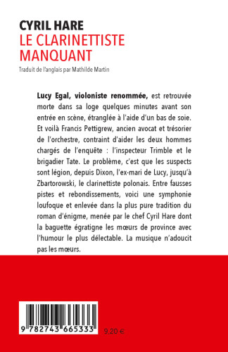 Le Clarinettiste manquant