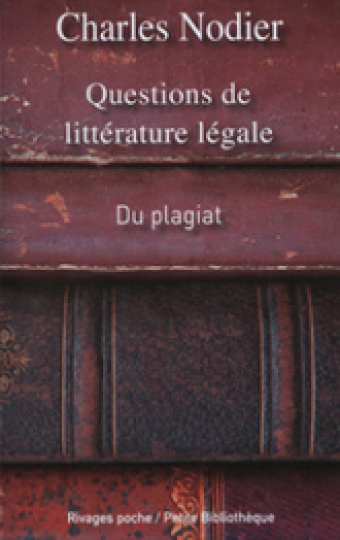 Questions de littérature légale