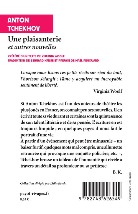 Une plaisanterie, et autres nouvelles