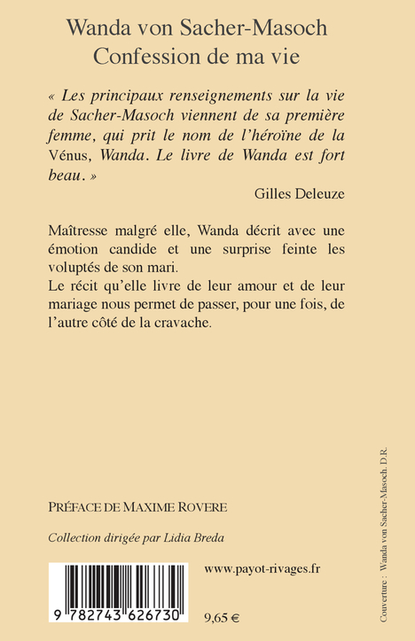 Confession de ma vie