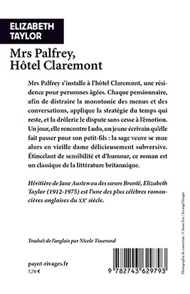 Mrs Palfrey, Hôtel Claremont