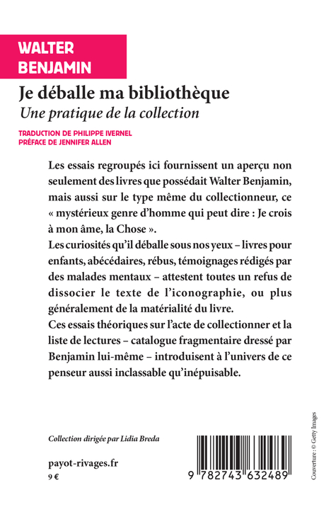 Je déballe ma bibliothèque