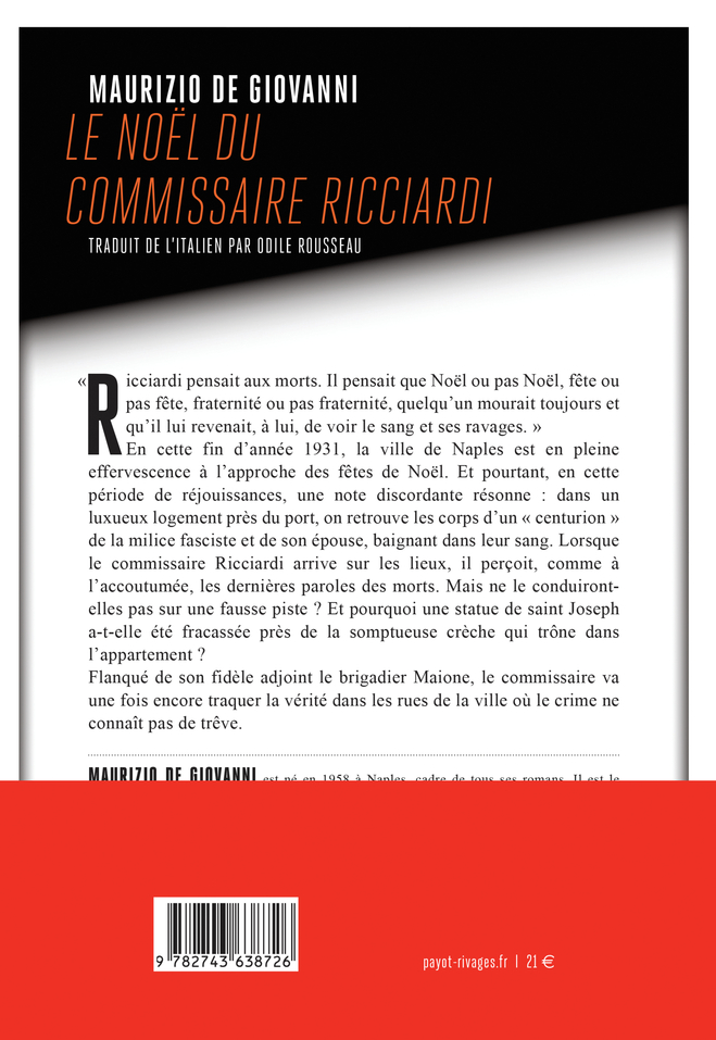 Le Noël du commissaire Ricciardi
