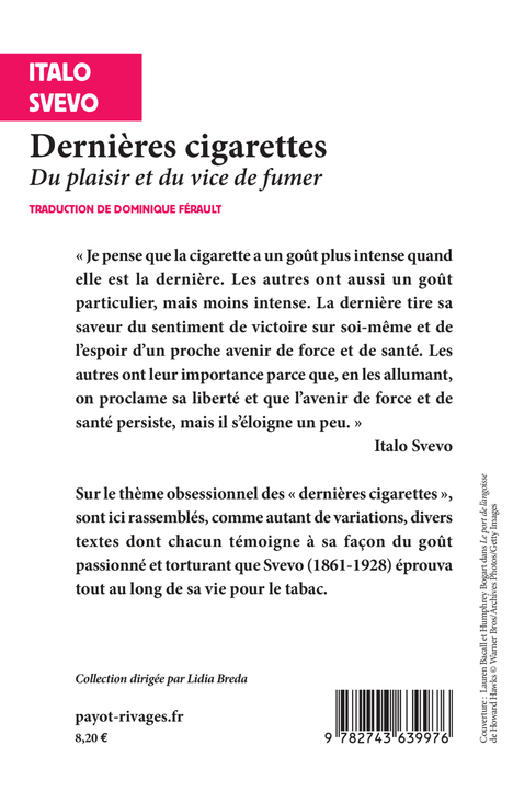 Dernières cigarettes