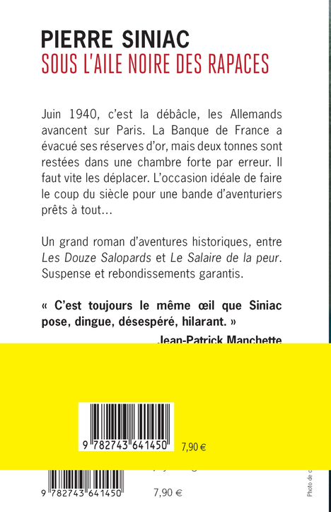 Sous l'aile noire des rapaces