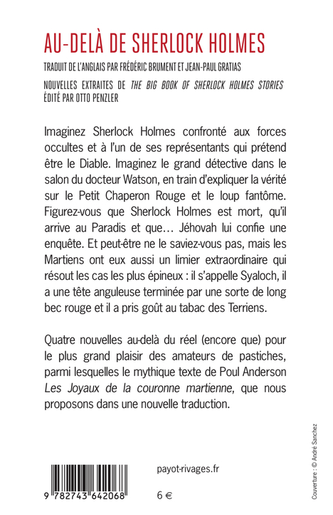 Au-delà de Sherlock Holmes