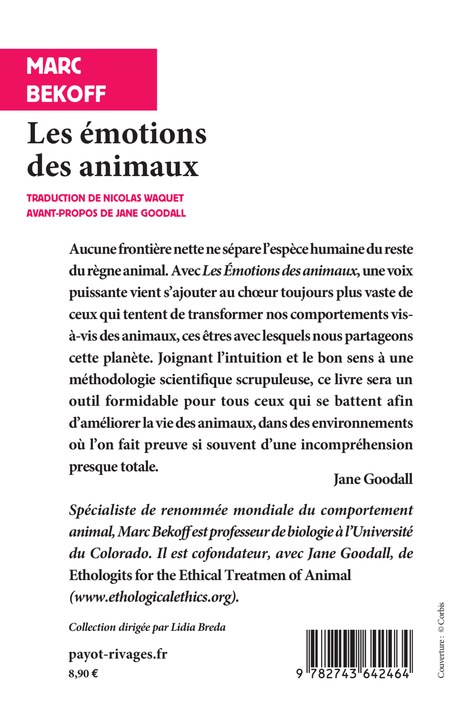Les émotions des animaux