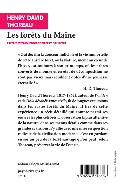 Les forêts du Maine