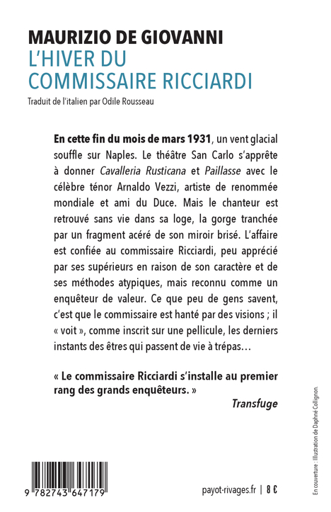 L'hiver du commissaire Ricciardi