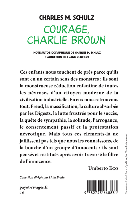 Courage, Charlie Brown