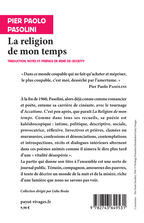 La religion de mon temps