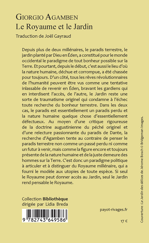 Le Royaume et le Jardin