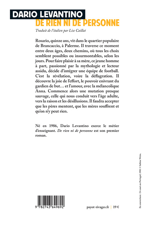 De rien ni de personne