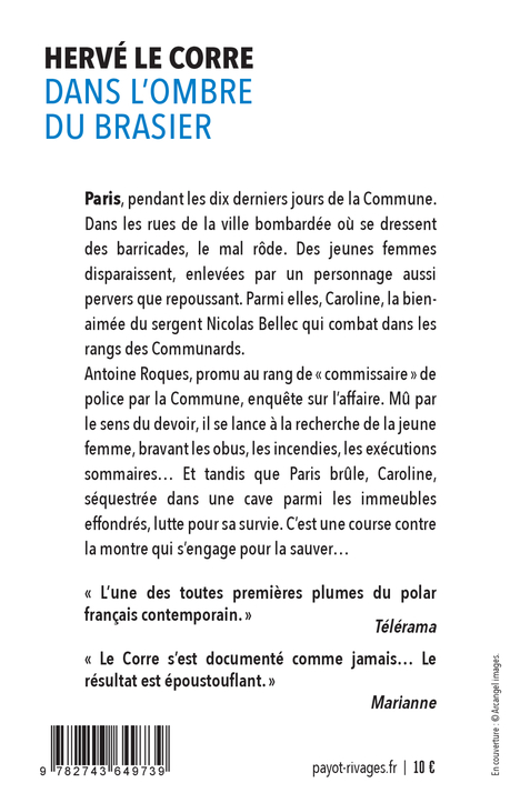 Dans l'ombre du brasier