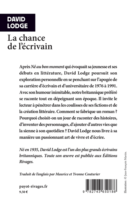 La chance de l'écrivain