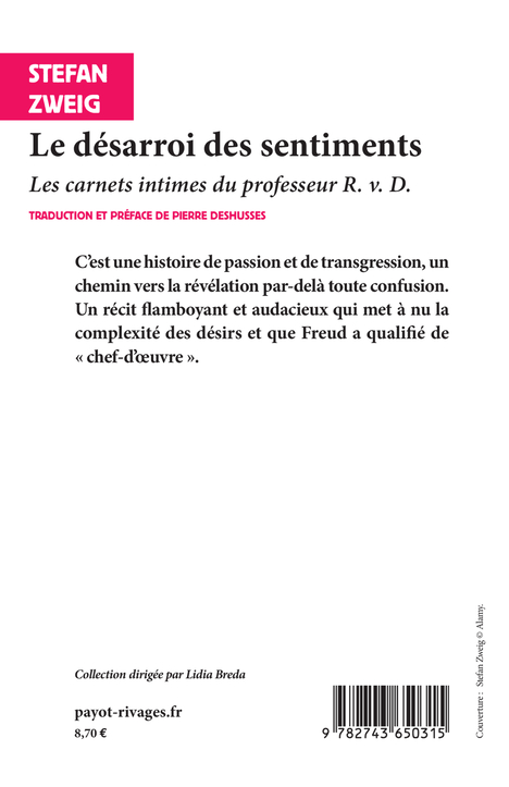 Le désarroi des sentiments