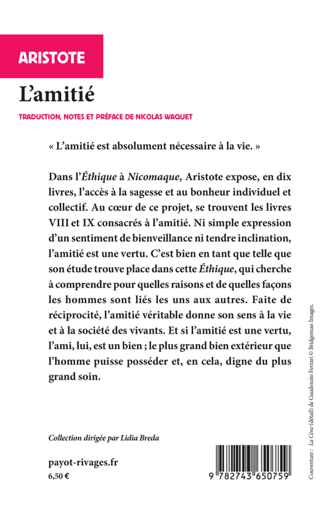 L'amitié