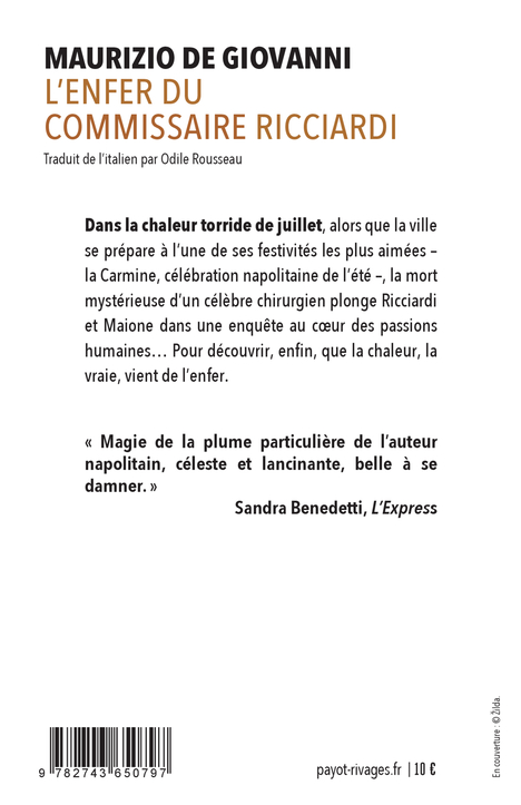 L'Enfer du commissaire Ricciardi