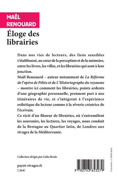 Eloge des librairies