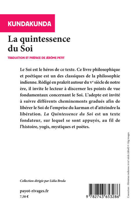 La quintessence du soi