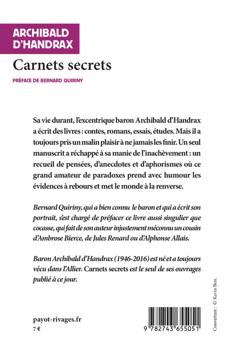 Carnets secrets