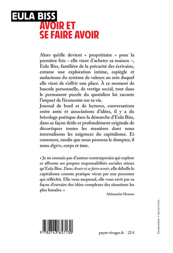 Avoir et se faire avoir