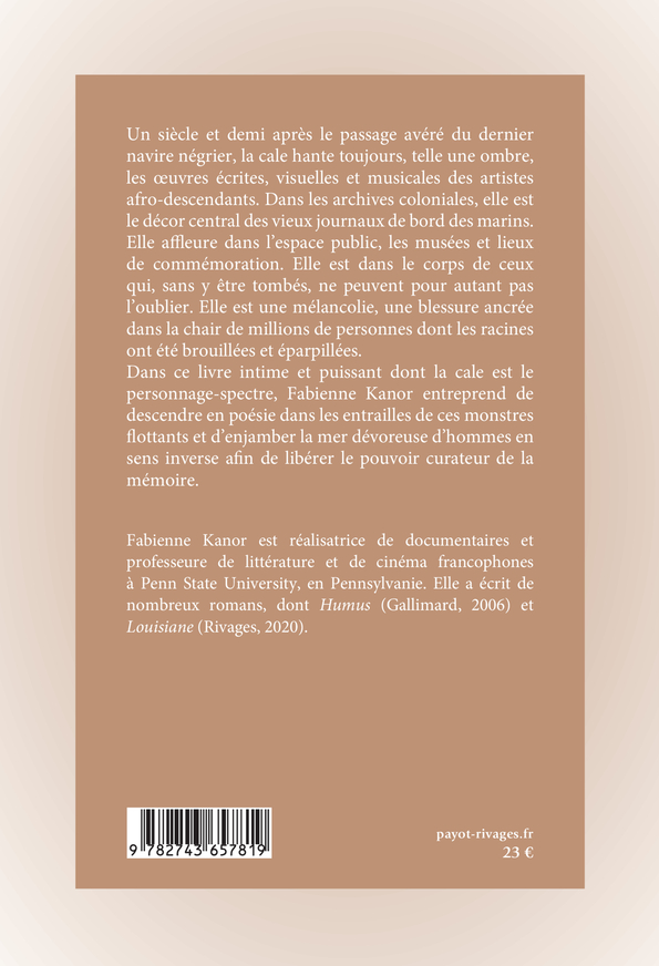 La poétique de la cale