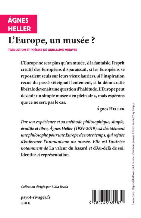 L'Europe, un musée?