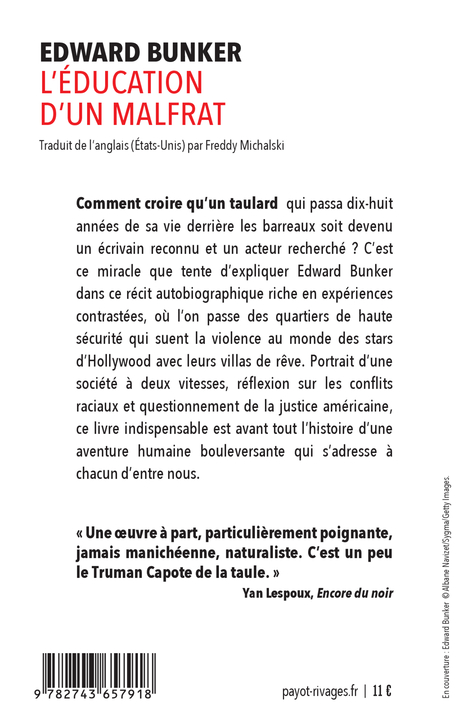 L'Éducation d'un malfrat