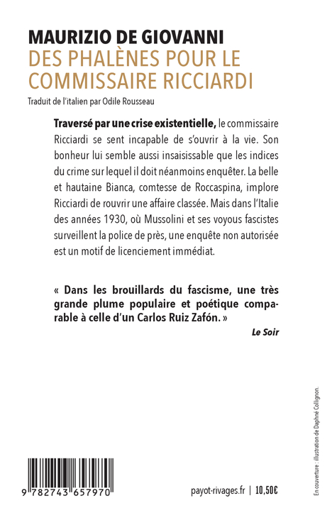 Des phalènes pour le commissaire Ricciardi