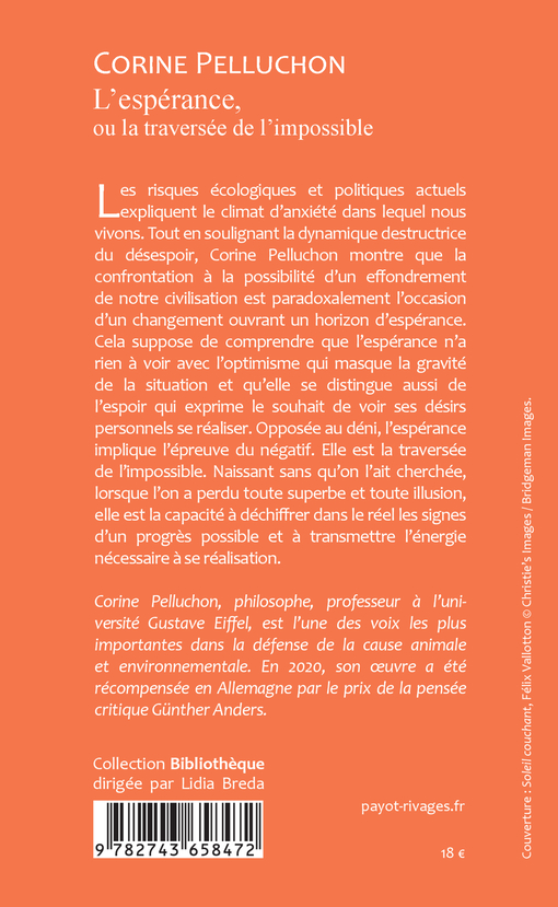 L'espérance, ou la traversée de l'impossible