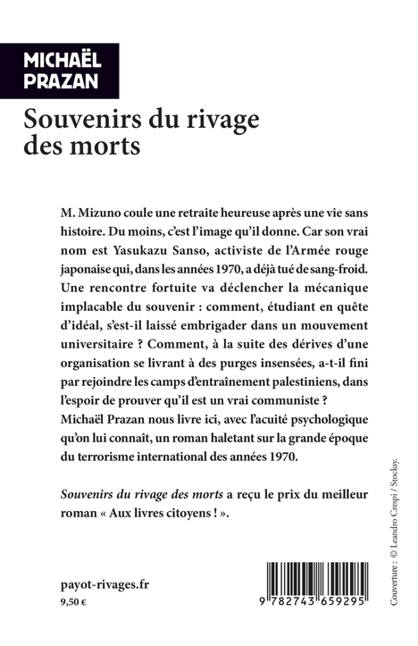 Souvenirs du rivage des morts