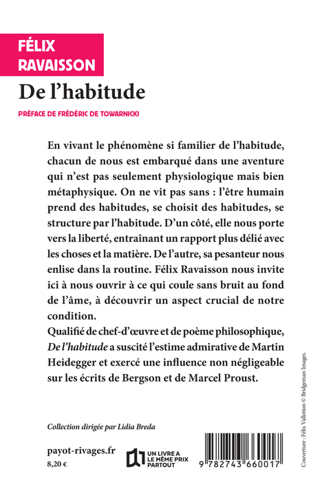 De l'habitude