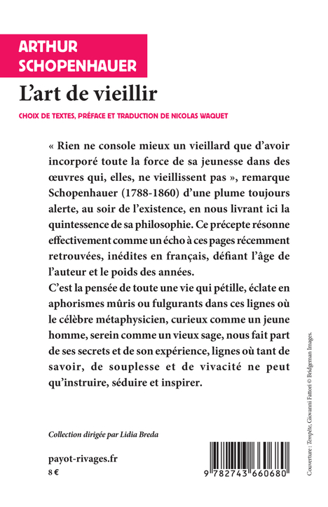 L'art de vieillir