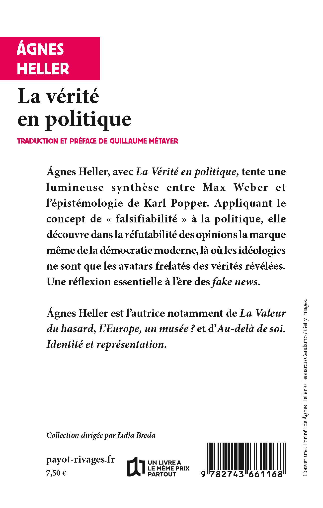 La vérité en politique