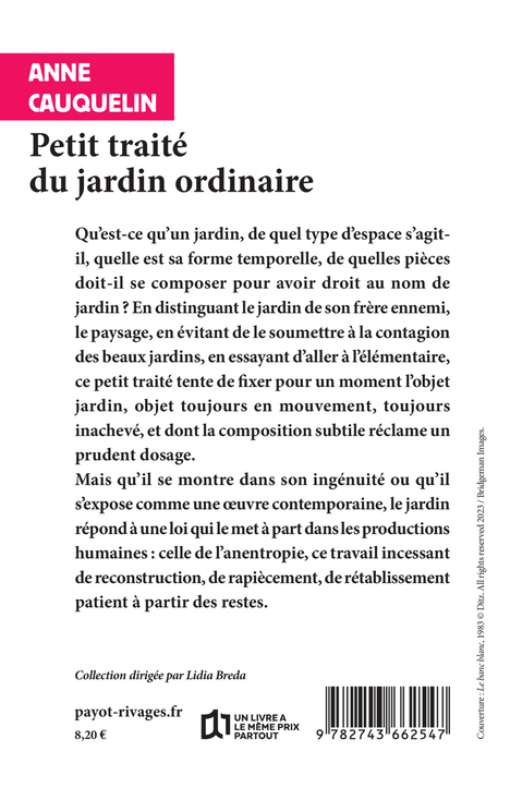 Petit traité du jardin ordinaire