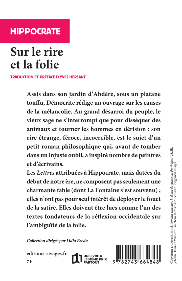 Sur le rire et la folie