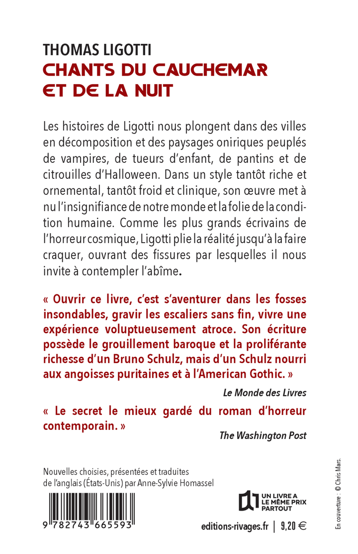 Chants du cauchemar et de la nuit