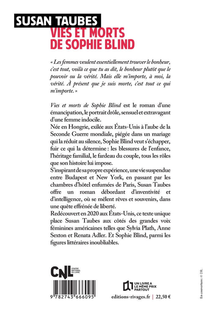 Vies et morts de Sophie Blind