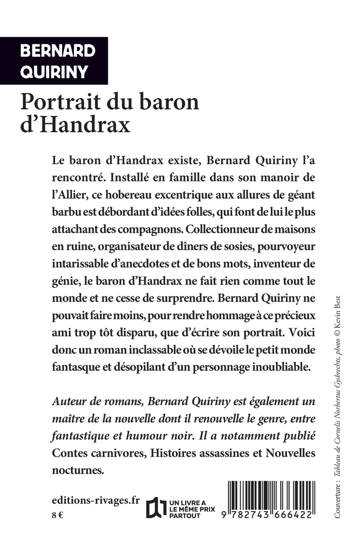 Portrait du baron d'Handrax