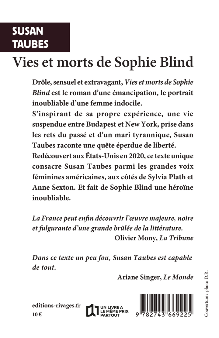 Vies et morts de Sophie Blind